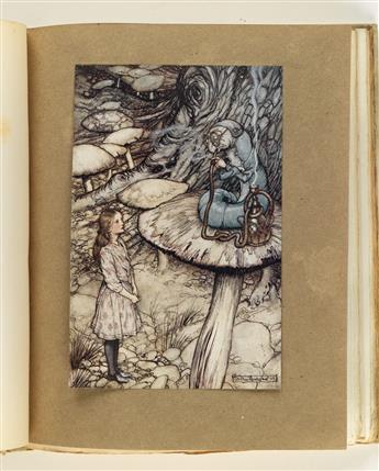 (RACKHAM, ARTHUR.) Carroll, Lewis. Aventures dAlice au Pays des Merveilles.